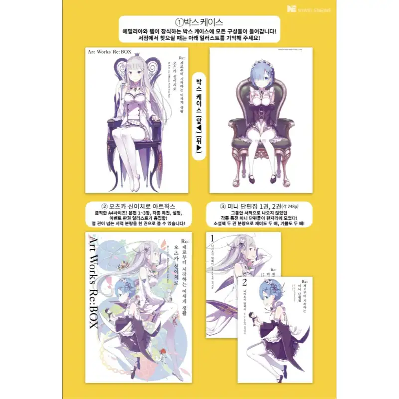 Re:Zero − Starting Life In Another World Art Works Re:BOX - Image 3