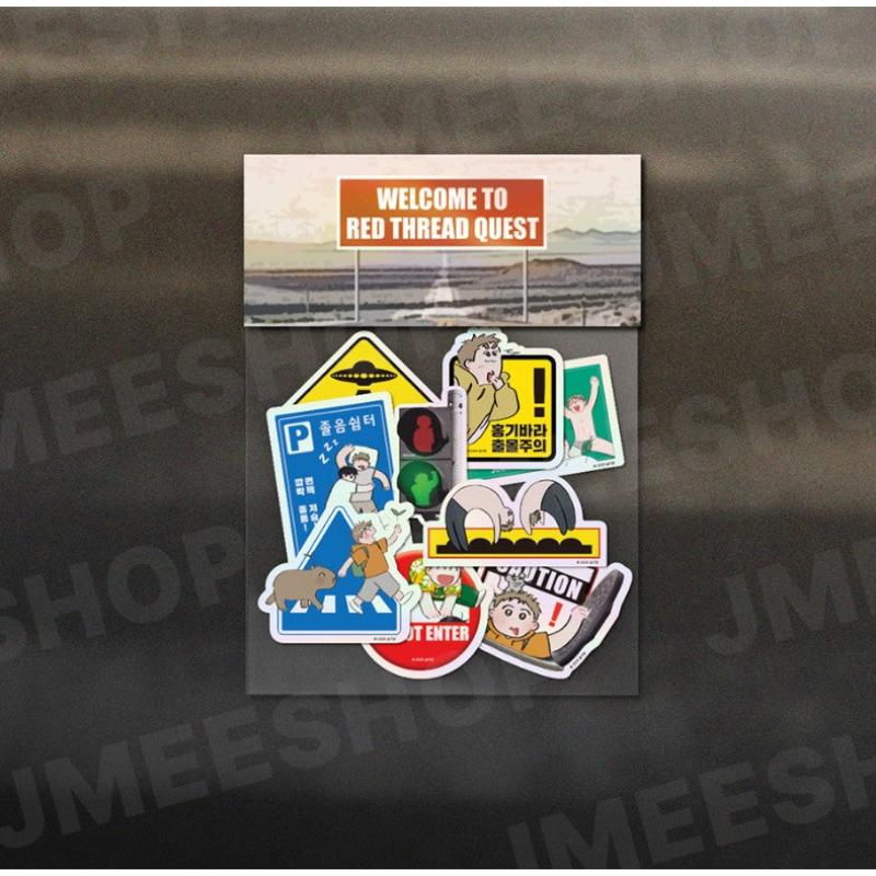 Red Thread Quest - SD Road Sign Sticker Pack - Image 2