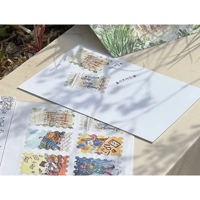 Resident Playbook x kimjourney - Stamp Sticker Set (Little Wisdom) - Image 3