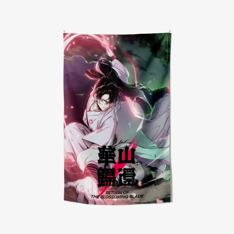Return of the Blossoming Blade - Vertical Fabric Poster (M) - Image 4
