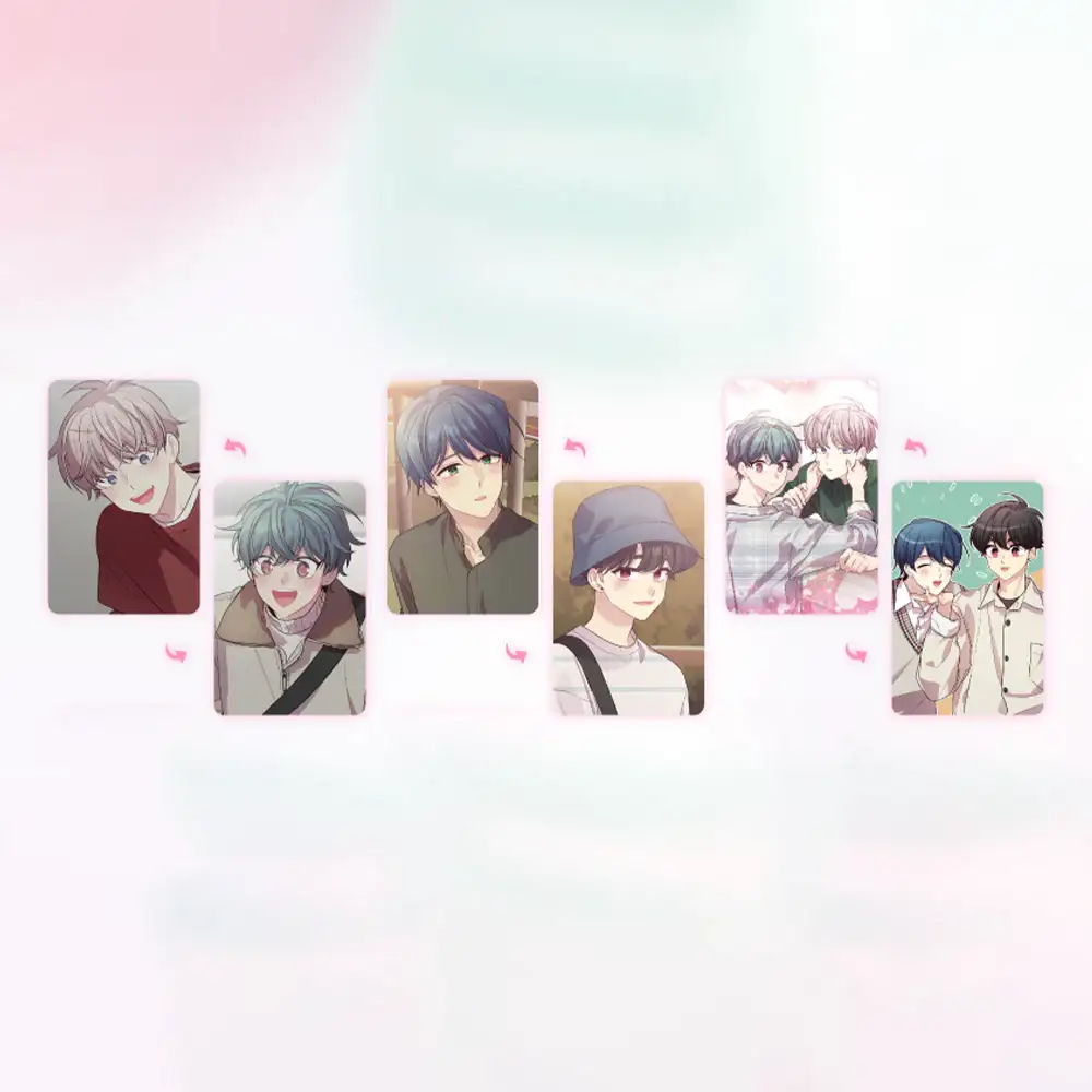 Robber x Lover x Merry Marbling x Toonique - Lenticular Photocard Set - Image 2
