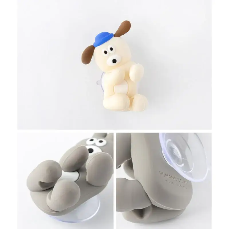 Romane - Brunch Brother Bunny & Puppy Silicone Toothbrush Holder - Image 3