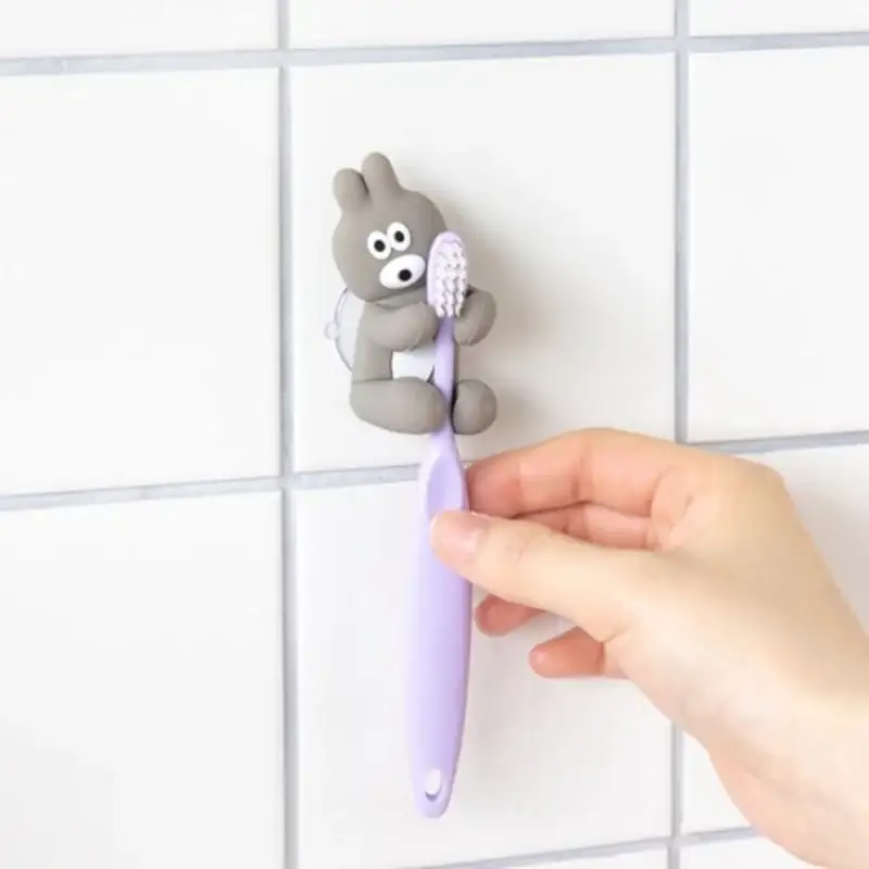 Romane - Brunch Brother Bunny & Puppy Silicone Toothbrush Holder - Image 5