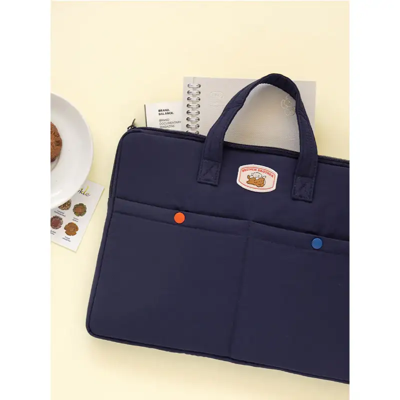 Romane - Brunch Brother Poodle Laptop Pouch - Image 14