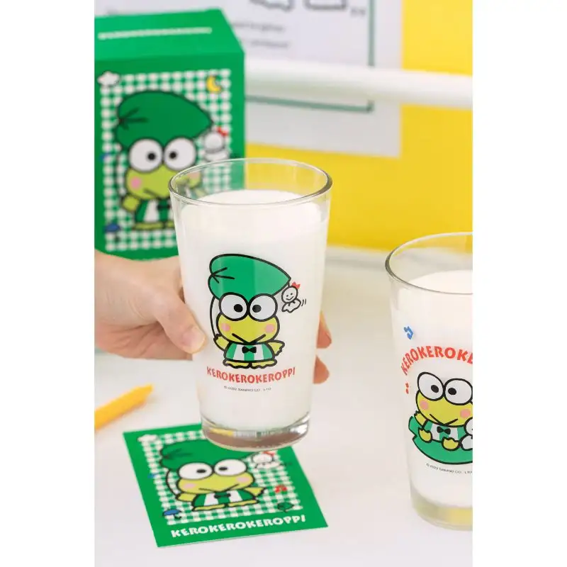 Sanrio x 10x10 - Kerokerokeroppi Glass Cup - Image 15