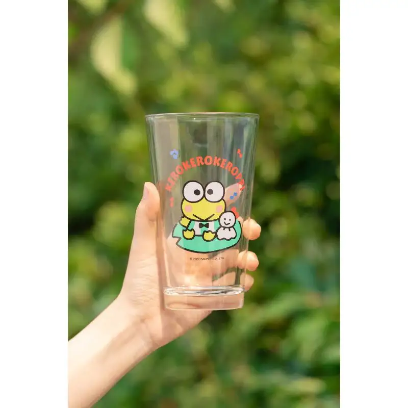 Sanrio x 10x10 - Kerokerokeroppi Glass Cup - Image 6