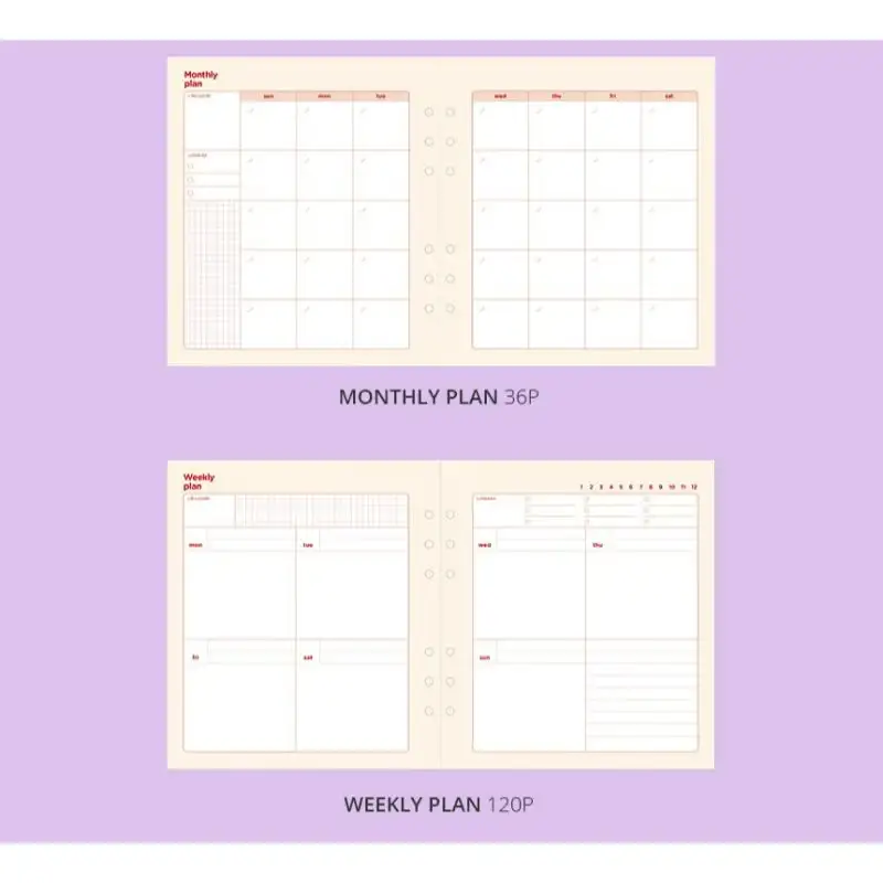 Second Mansion - A6 6 holes square complete diary - Image 13
