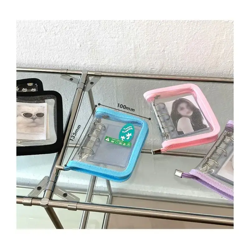 Second Mansion x 10x10 - 3-Hole Mini Color Binder Album Zipper - Image 9