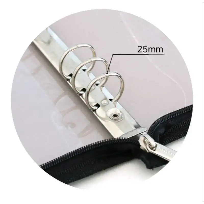 Second Mansion x 10x10 - A5 6-hole Retro Zipper Diary - Image 17