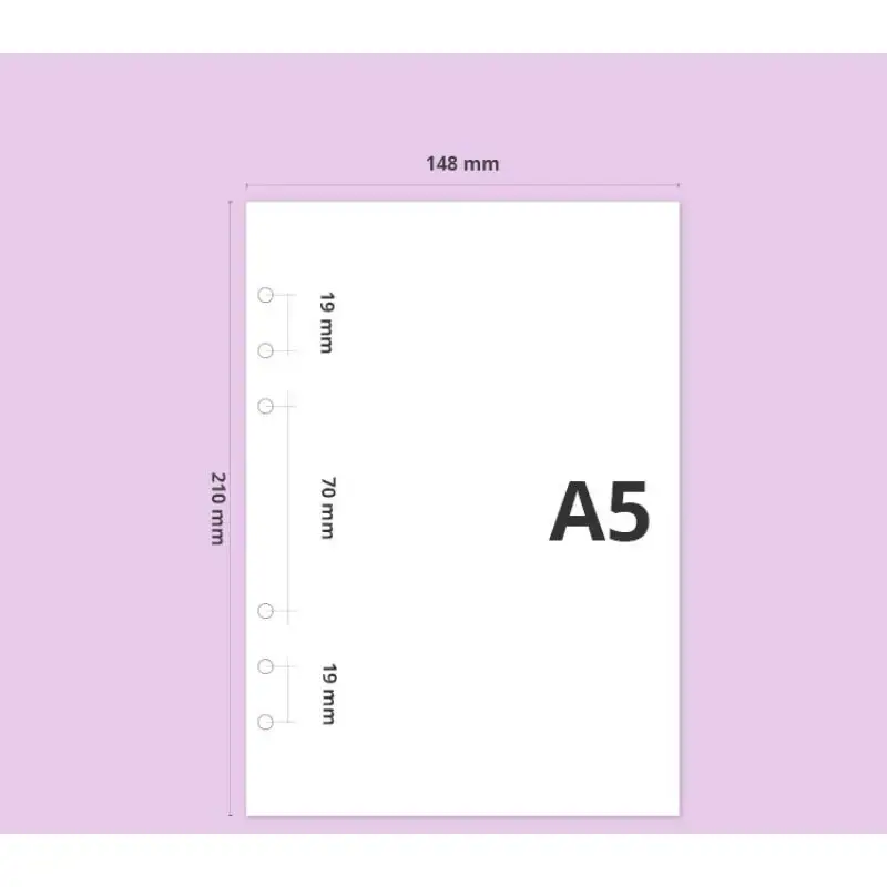 Second Mansion x 10x10 - A5 6-hole Retro Zipper Diary - Image 18