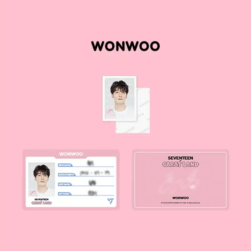 SEVENTEEN - 2023 CARAT LAND - ID Card Holder Set - Image 11