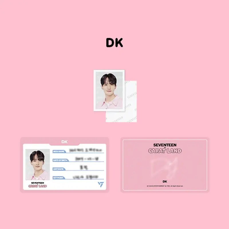 SEVENTEEN - 2023 CARAT LAND - ID Card Holder Set - Image 15