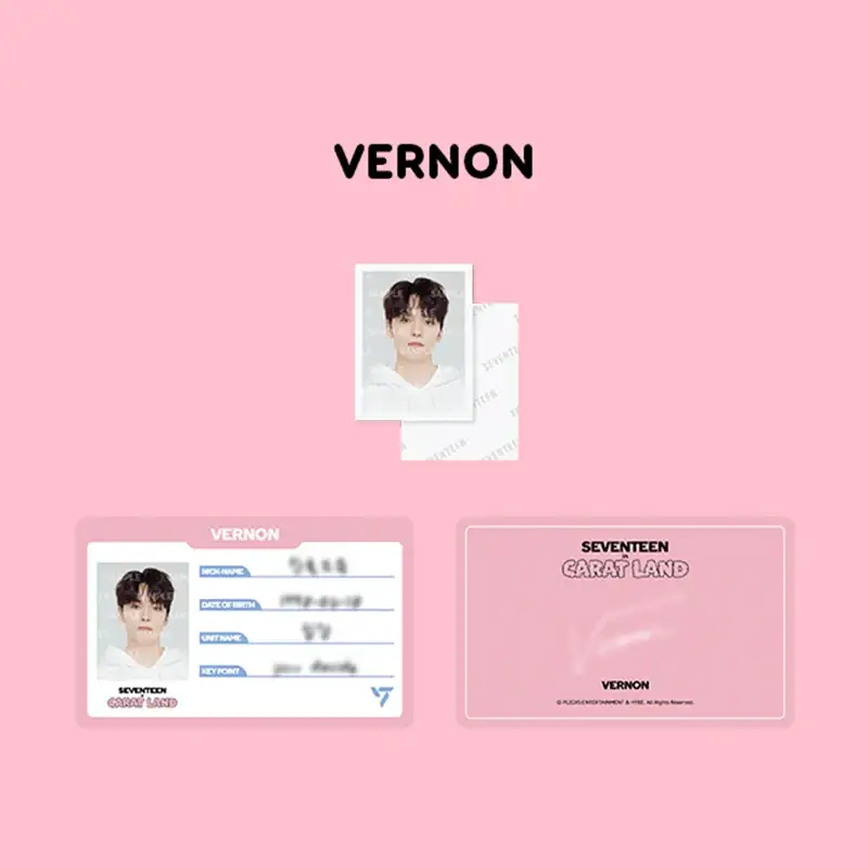 SEVENTEEN - 2023 CARAT LAND - ID Card Holder Set - Image 17
