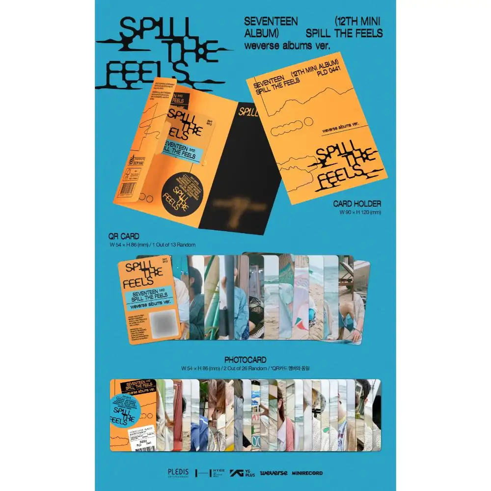 SEVENTEEN - SPILL THE FEELS : 12th Mini Album (Weverse Album) - Image 2