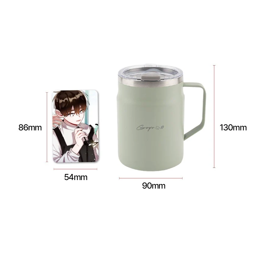 Sign Language x One Summer Day - Cafe Goyo Mug Tumbler (Kerjakga Exhibition) - Image 4