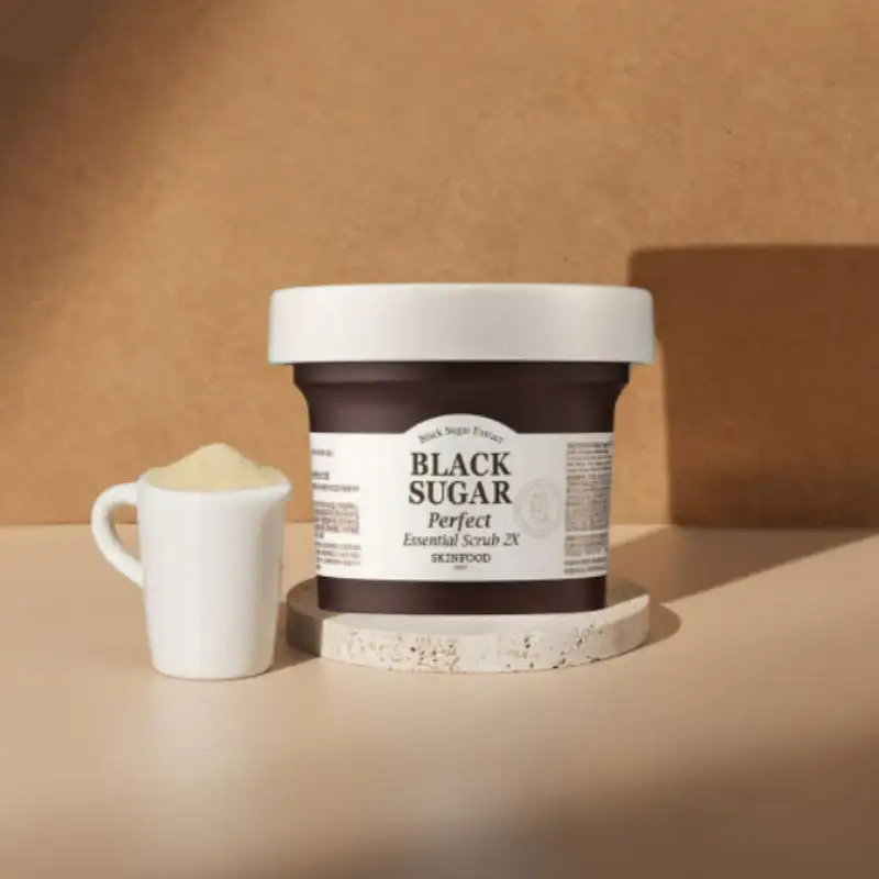 SKINFOOD - Black Sugar Perfect Essential Scrub 2X - Image 2