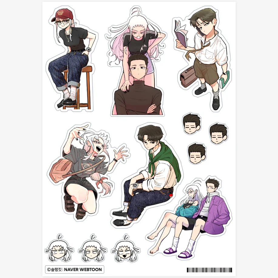 Skool of Street - Eunse and Hajin Stickers