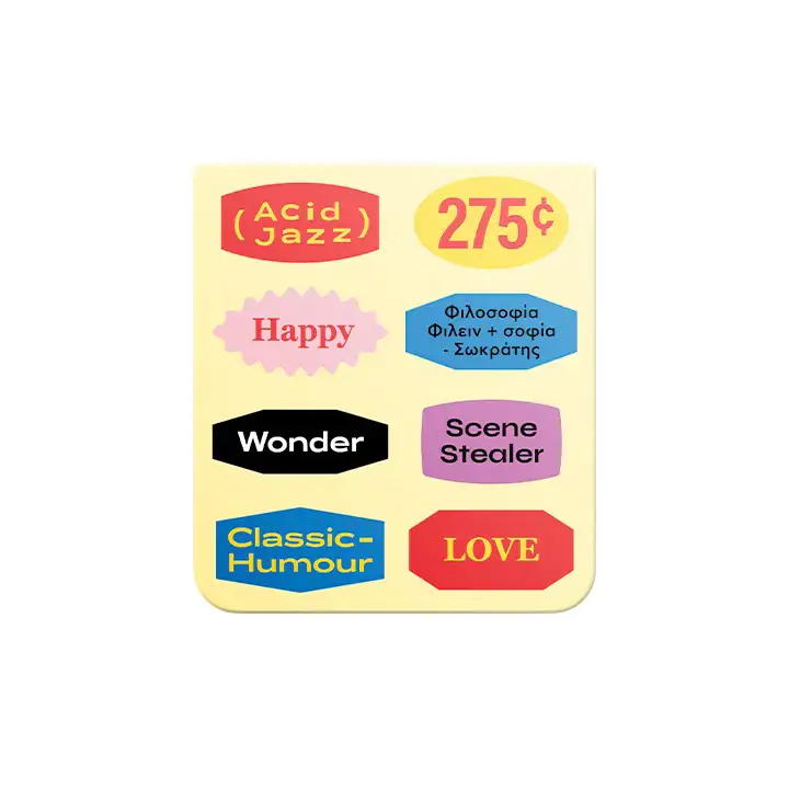 SLBS - 275C Yellow Flip Suit Card (Galaxy Z Flip5) - Image 3