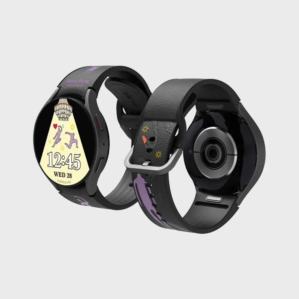 SLBS - BTS Black Swan Music Theme Hybrid Watch Strap (Galaxy Watch6) - Image 3