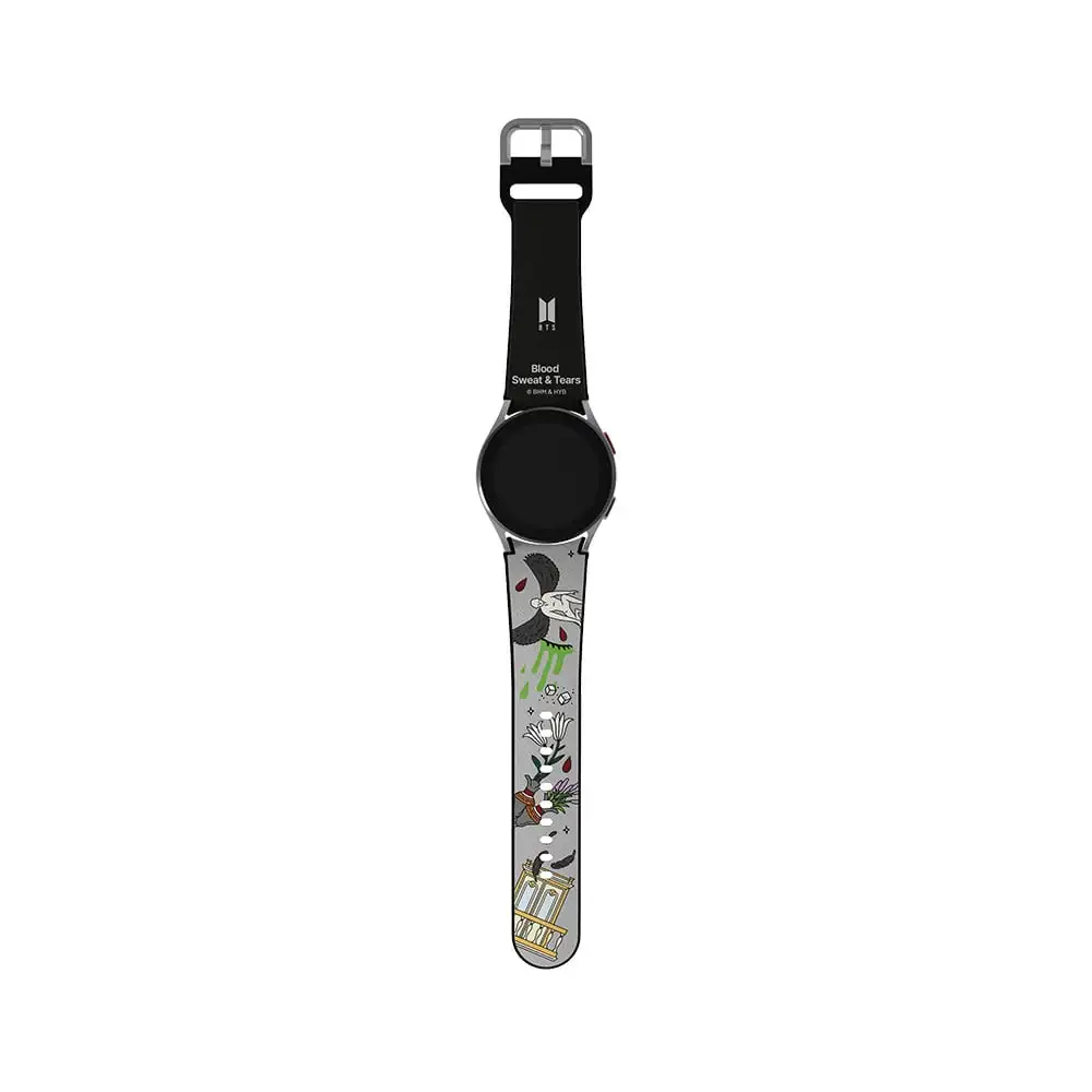 SLBS - BTS Blood Sweat & Tears Music Theme Hybrid Watch Strap (Galaxy Watch6) - Image 2