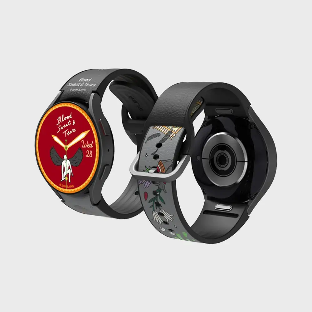 SLBS - BTS Blood Sweat & Tears Music Theme Hybrid Watch Strap (Galaxy Watch6) - Image 3