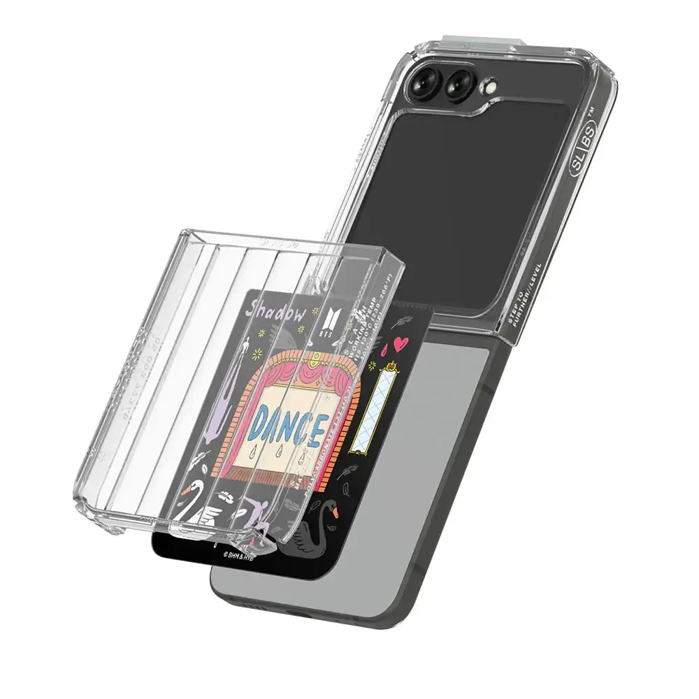 SLBS - BTS Music Theme Black Swan Flip Suit Card Case Set - Image 3