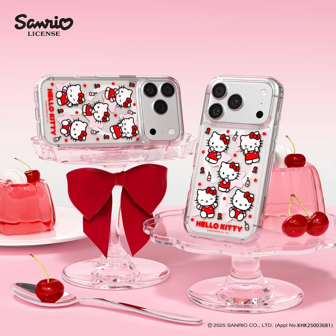 SLBS - Hello Kitty Pattern MagSafe Case (iPhone 17 Series)