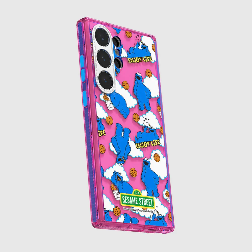 SLBS - Sesame Street Variety Case Pink Cookie (S23 Ultra) - Image 2