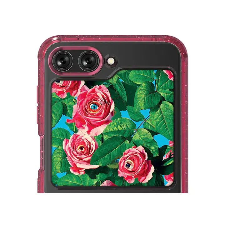 SLBS - Toilet Paper Flower Suit Phone Case (Galaxy Z Flip5) - Image 3