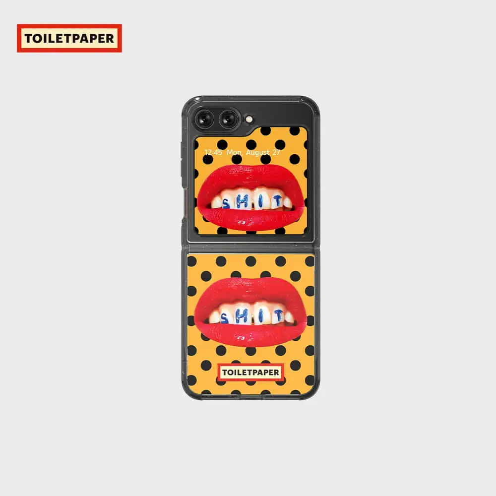 SLBS - Toilet Paper Yellow Eco Lens Case (Galaxy Z Flip5) - Image 3