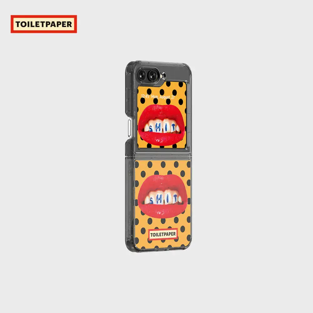 SLBS - Toilet Paper Yellow Eco Lens Case (Galaxy Z Flip5) - Image 4
