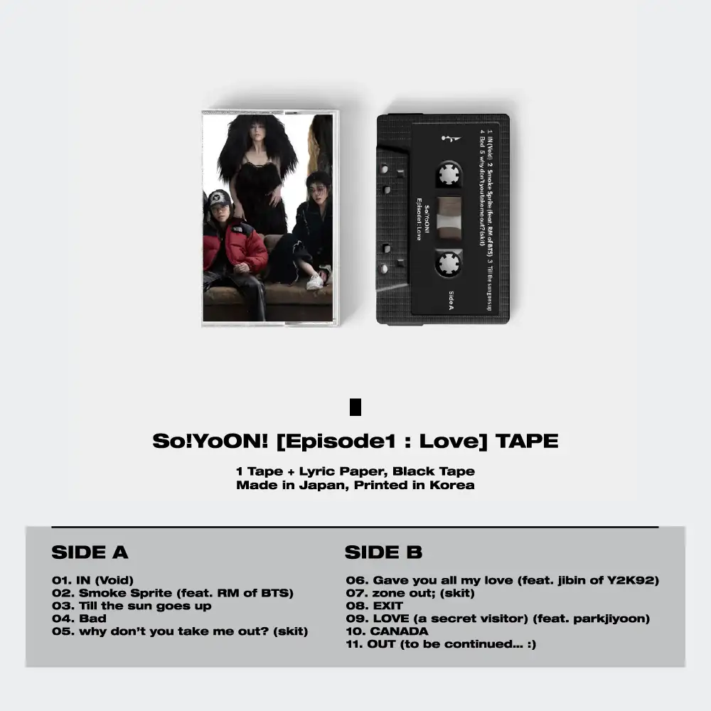 So!YoON! (Hwang Soyoon) - Episode1 : Love : Album Vol. 2 (Cassette Tap - Limited Edition) - Image 2