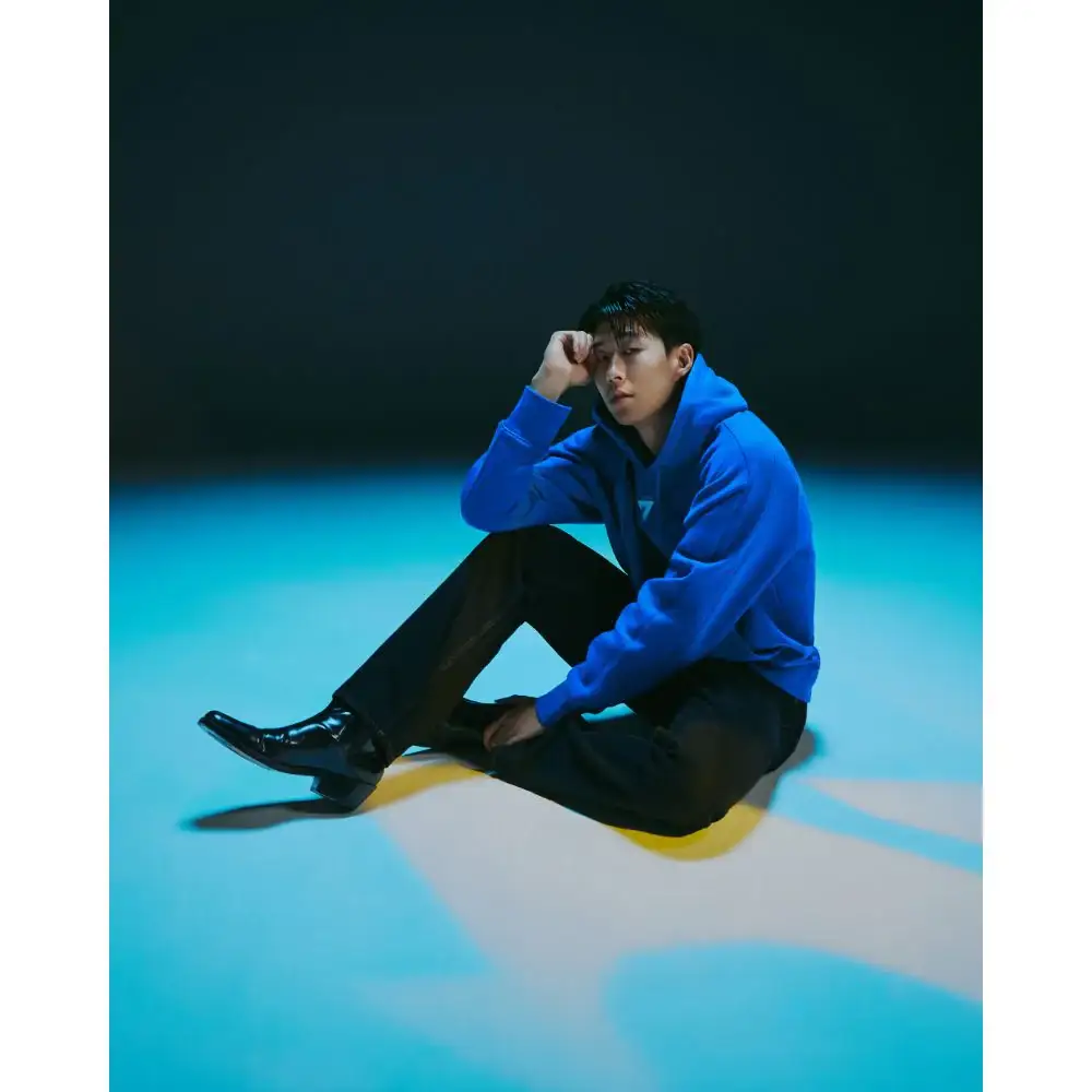 Son Heung-min x Calvin Klein - Men’s Relaxation Hooded Sweatshirt - Image 2