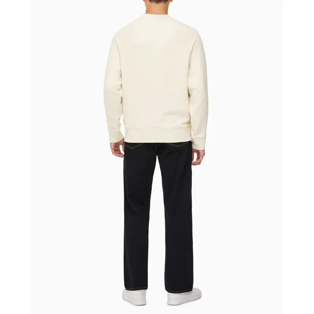 Son Heung-min x Calvin Klein - Men's Relaxed Terry Crew Neck Sweatshirt - Image 7