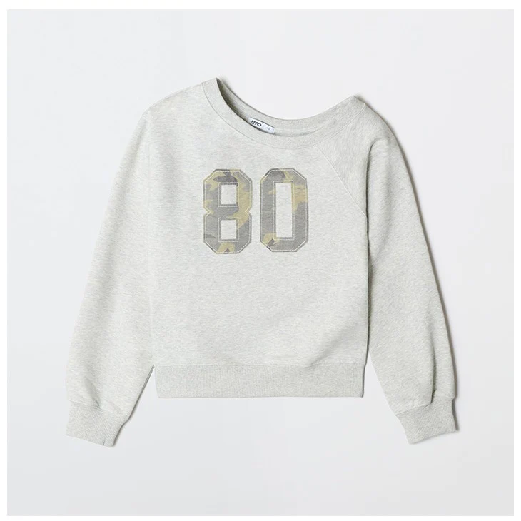 SPAO - Camo Patch Sweatshirt