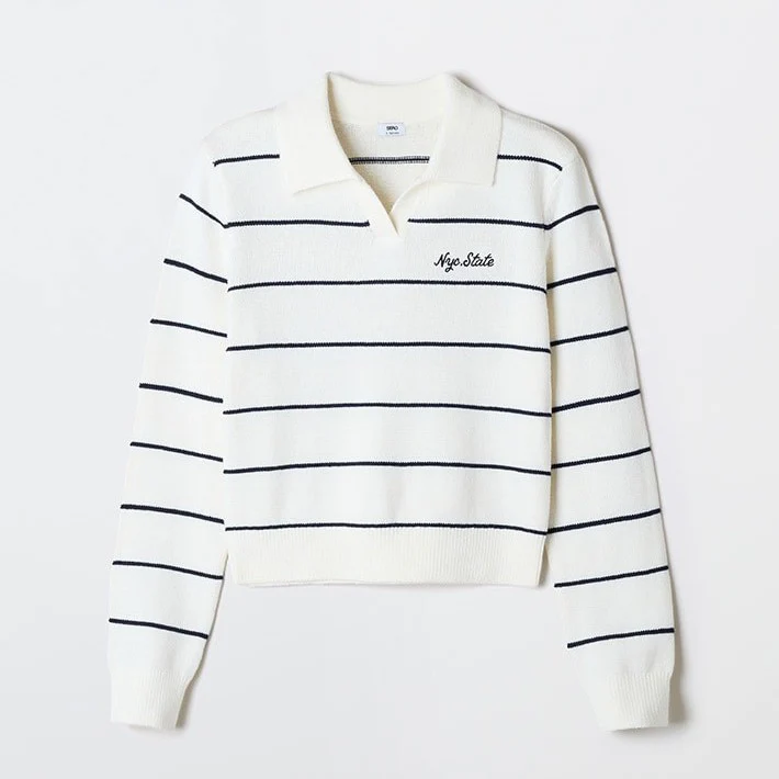 SPAO - NYC Semi-Open Sweater