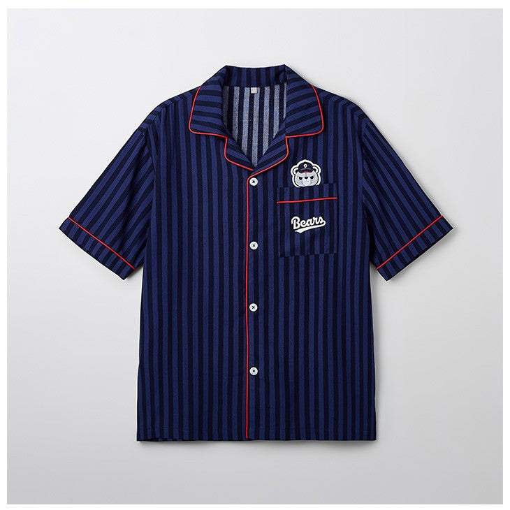 SPAO x Doosan Bears - Short Sleeve Pajamas Set - Image 2