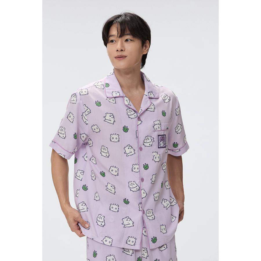 SPAO x Kerham - You Can Wear As Soon As You Lie Down Short Sleeve Pajamas Set - Image 4