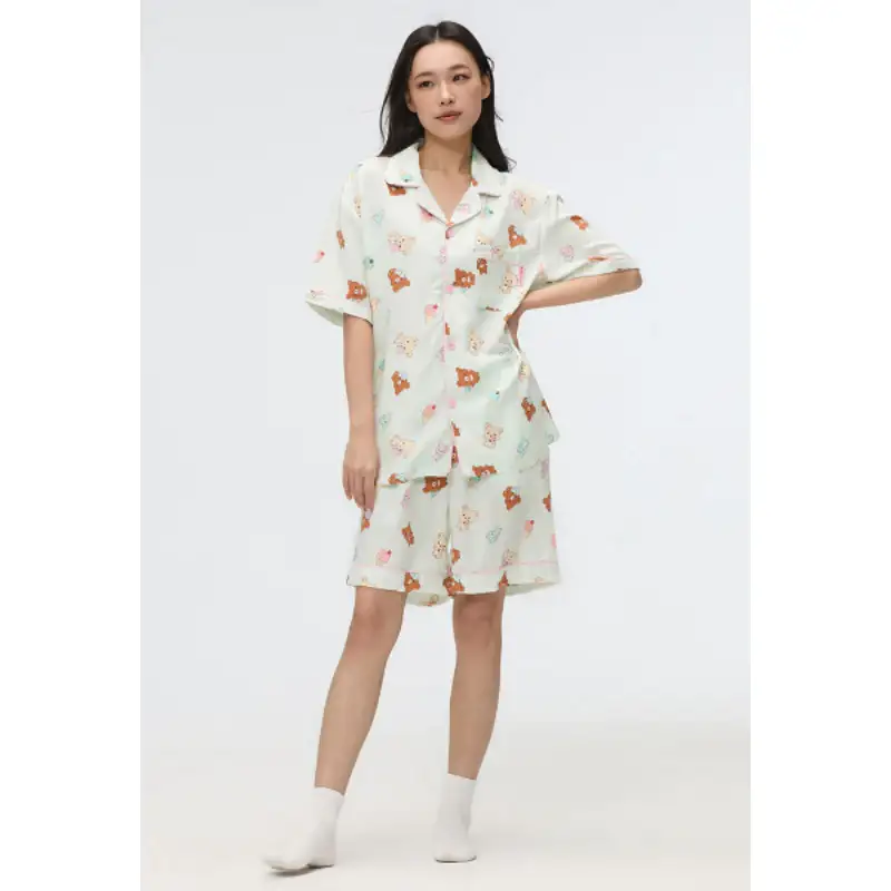 SPAO x Rilakkuma - Kuma's Summer Short Sleeve Pajamas - Image 3
