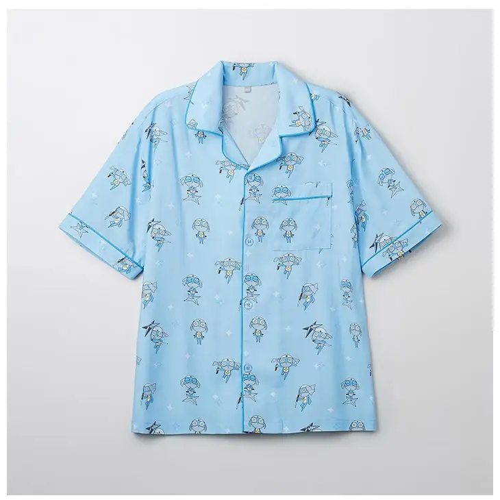 SPAO x Sergeant Frog Keroro - Short Sleeve Pajamas (Blue) - Image 2