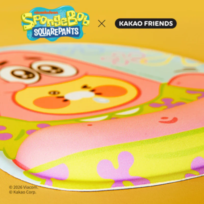 SpongeBob x Kakao Friends - Baby Patrick Wrist Rest Mouse Pad Baby Chunsik - Image 3