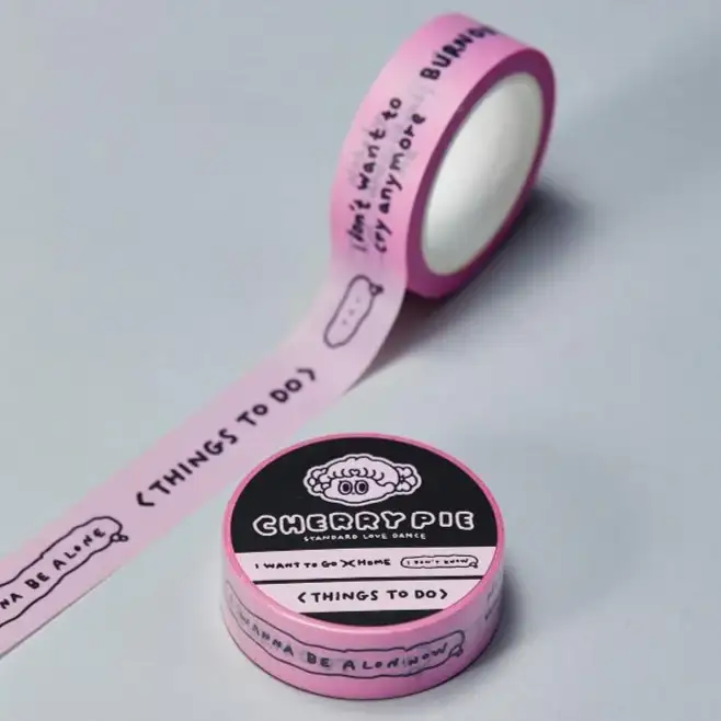 Standard Love Dance - LEEGONG Black Cherry Pie Masking Tape - Image 2