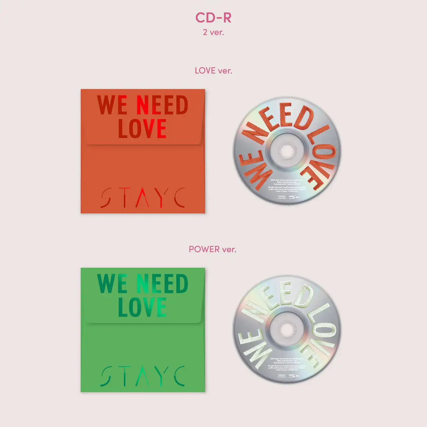 STAYC - We Need Love : 3rd Single Album - Image 4