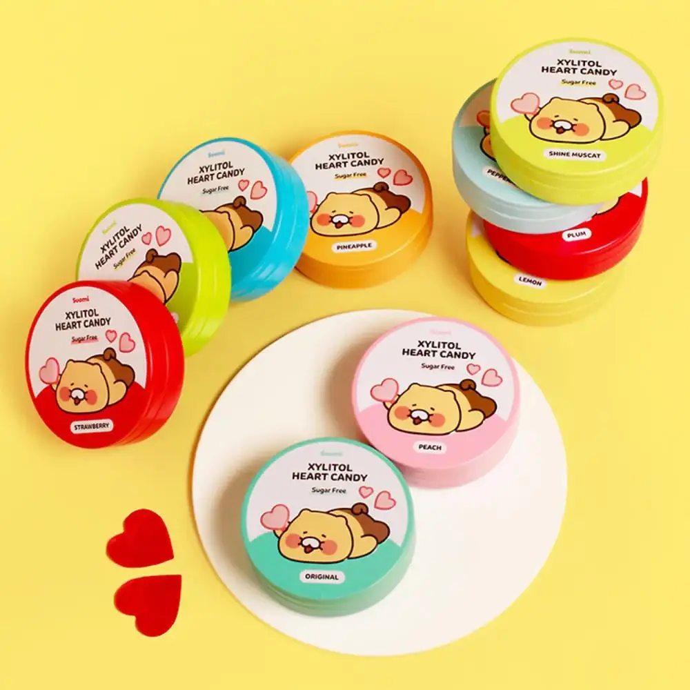 Suomi x Kakao Friends - Xylitol Heart Candy (Sugar-Free) - Image 4