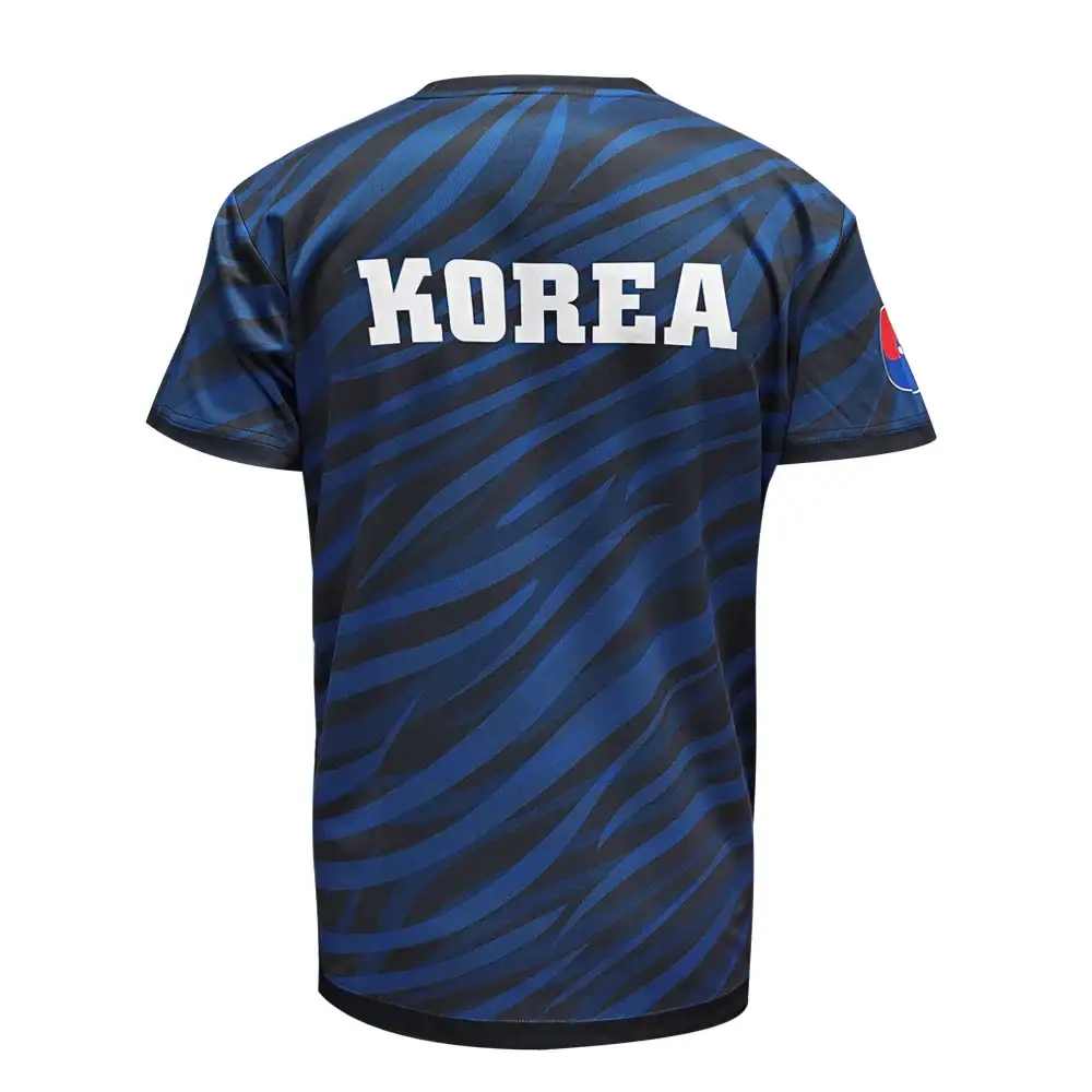 Team Korea - National Squash Team Home Jersey M Short Sleeve T-Shirt - Image 2