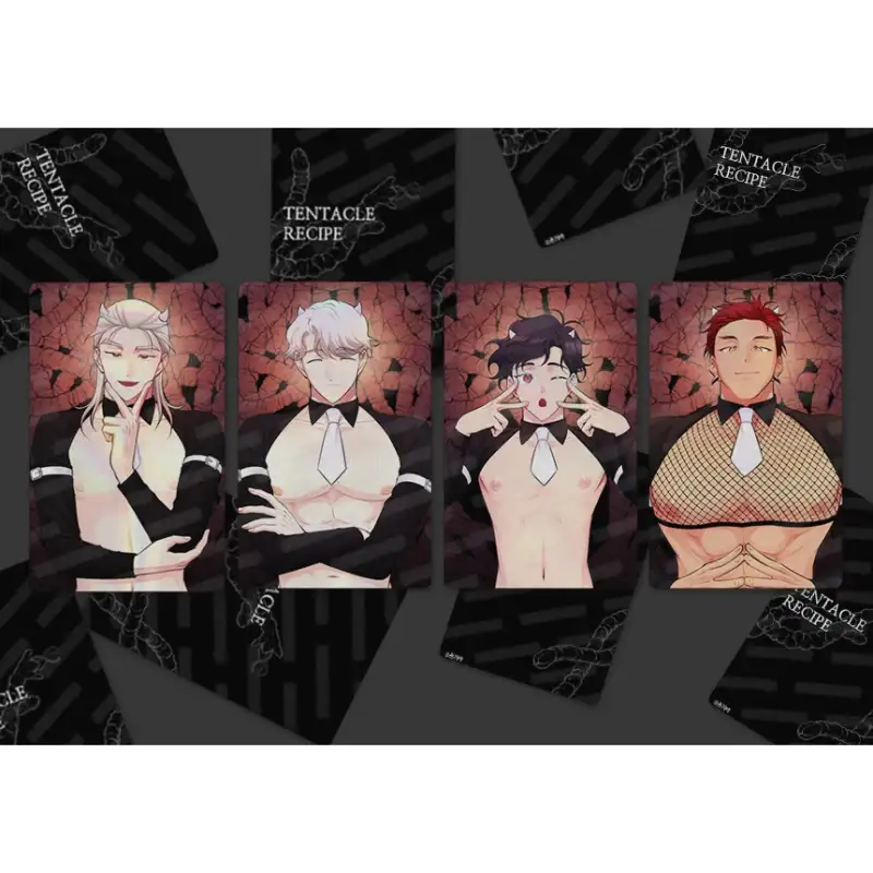 Tentacle Recipe - Hologram Card Set of 4 - Image 2