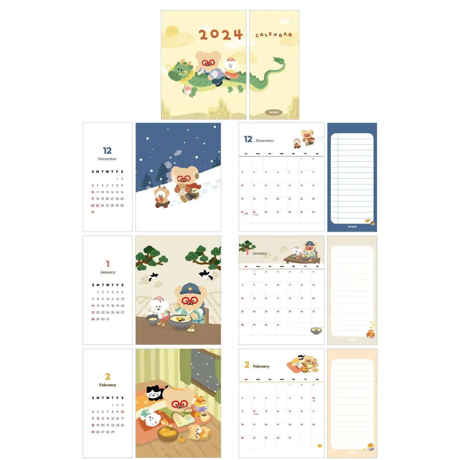 Teteum - 2024 Calendar - Image 8