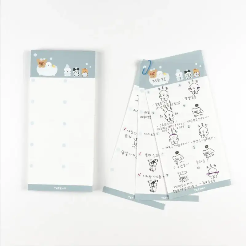 Teteum - Long Memo Pad 2 - Image 8