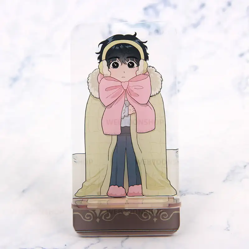 The Northern Duke Needs a Warm Hug - Acrylic Phone Holder - Image 3