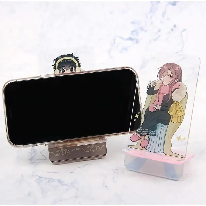 The Northern Duke Needs a Warm Hug - Acrylic Phone Holder - Image 6